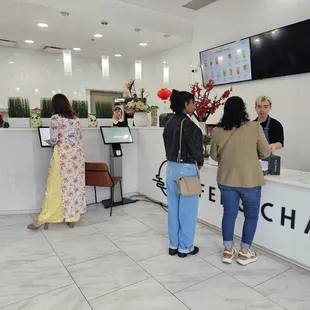 Front desk