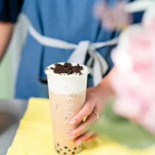 Oreo Cheese Milk Tea