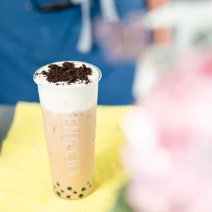 Oreo Cheese Milk Tea