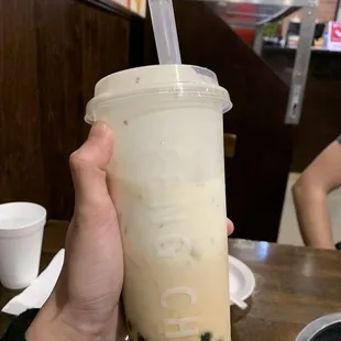 Dirty Brown Sugar Milk Tea