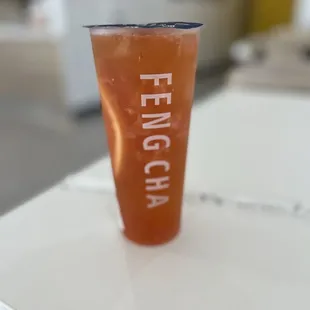 Overflowing Grapefruit Jasmine Tea