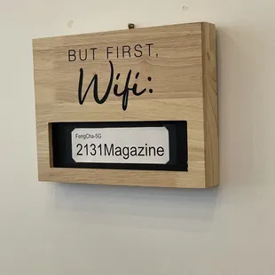 Wifi Password