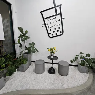 Cute little dining area!