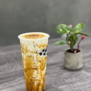 Creme Brulee Dirty Boba