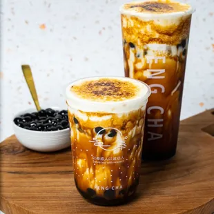 Creme Brulee Dirty Boba