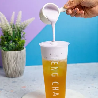 Milk Foam Cold Tea