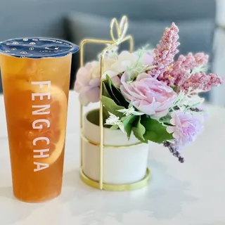 Overflowing Grapefruit Tea