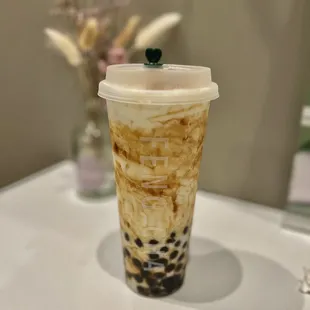Creme Brulee Dirty Boba ($6.75)
