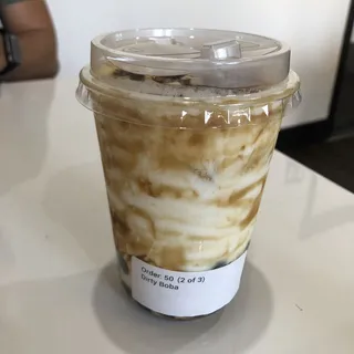 Creme Brulee Dirty Boba