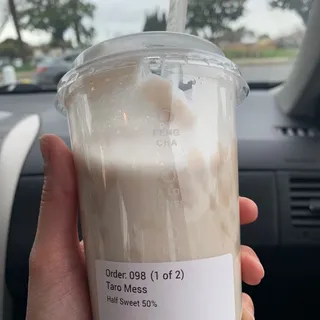 (HOT) Taro Milk Tea