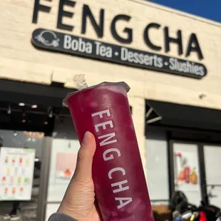 Bursting Dragon Fruit Tea