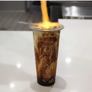 Creme Brulee Dirty Boba