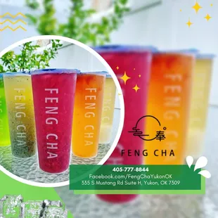 Feng Cha Yukon
335 S Mustang Rd Suite H, Yukon, OK 73099.
(405) 777 8844
fengcha73099@gmail.com