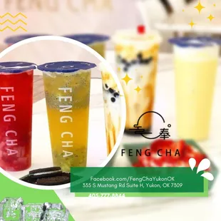 Feng Cha Yukon
335 S Mustang Rd Suite H, Yukon, OK 73099.
(405) 777 8844
fengcha73099@gmail.com