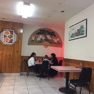 interior, pizza