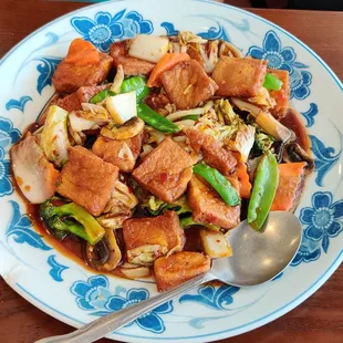 Tofu with Mixed Vegetables