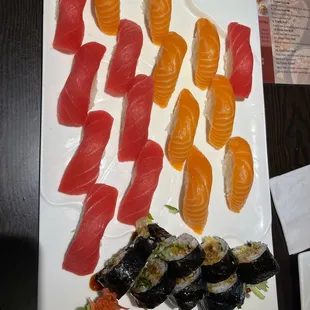 sashimi, sushi, food, sushi and sashimi