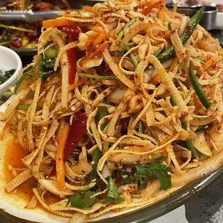 Dry Tofu with Shredded Pork