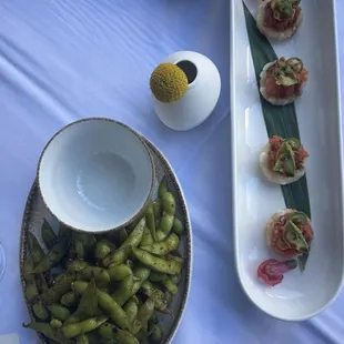 sushi and sashimi, food