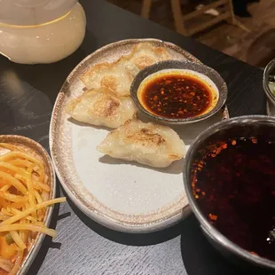 Thanksgiving dinner - Complimentary Turkey Dumplings