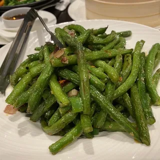 Dry Cook String Beans