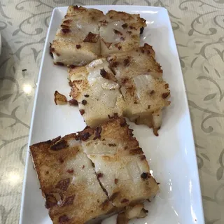 Pan Fired Turnip Cake