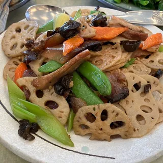 Stir-fried Lotus Root
