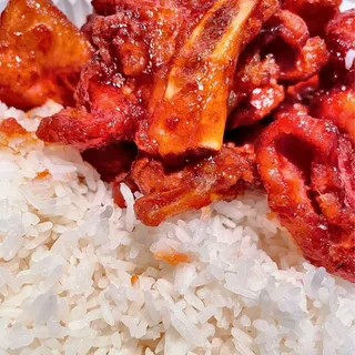 Mandarin Pork Chop O Rice