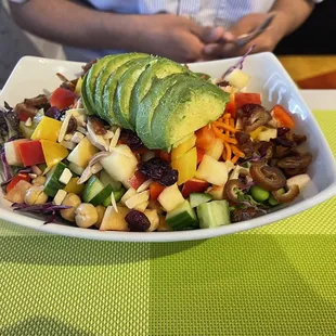 Dr. Feng&apos;s Signature Salad.