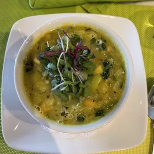 Spring Vegetable Soup.