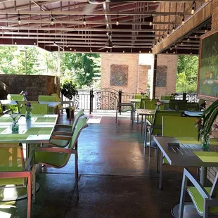 Our new outdoor cafe opened in July 2018 and will reopen in Spring 2019