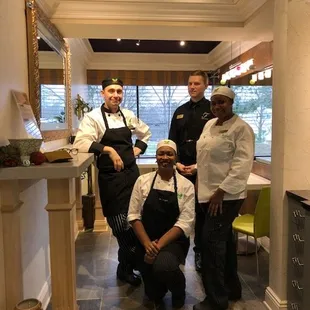Our FengFit Food Team headed by Chef Justin McArthur