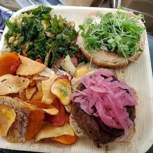 Fengfit Veggie Burger Bowl