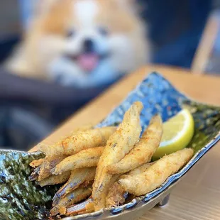 COVID OUTDOOR DINING: Kinbinago Karaage - Fried Japanese Baby Herring | $8