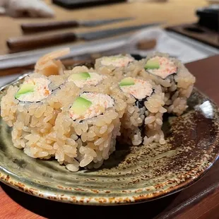 Real Crab California roll