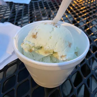 Key Lime Pie frozen custard