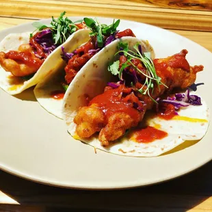 Hot Chicken Tacos!