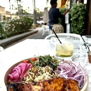 Delicious salmon bowl!