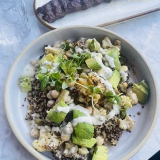 Roasted Cauliflower & Chickpeas