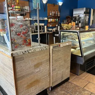 Order area with friendly staff