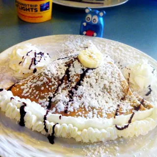 10. Nutella and Banana Crepe