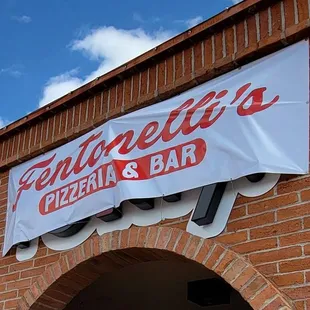 the entrance