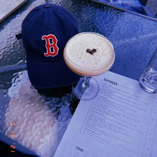 Go Red Sox! Espresso Martini