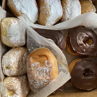 a box of doughnuts