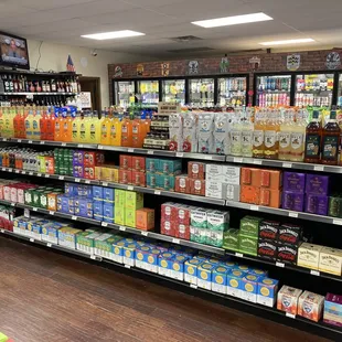 Ready-to-Drink cocktail aisle at Fenwick Liquor. Nice variety, great selections