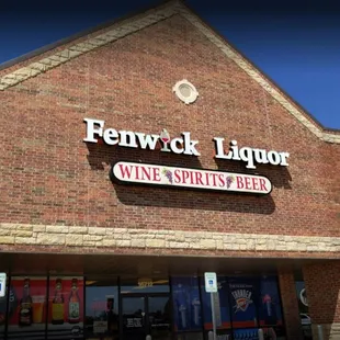 the front of the store