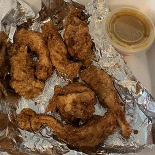 Chicken fingers.