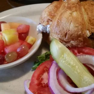 Chicken Salad Croissant Sandwich