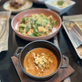 Smoked Chicken Tortilla Bisque