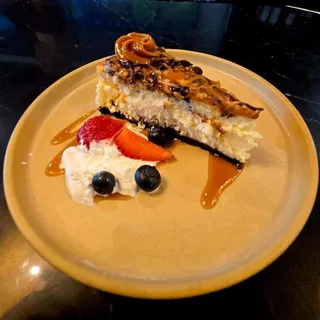 Salted Caramel Pecan Cheesecake